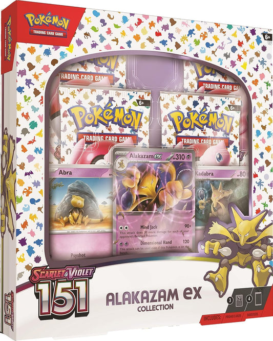 Pokémon Scarlet and Violet 151 Alakazam ex Collection